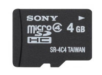 Sony 4GB microSDHC (SR4A4)